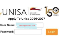 Apply To Unisa 2026-2027