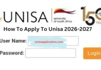 How To Apply To Unisa 2026-2027