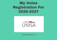 My Unisa Registration For 2026-2027