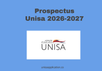 Prospectus Unisa 2026-2027