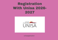 Registration With Unisa 2026-2027