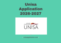 Unisa Application 2026-2027