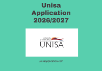 Unisa Application 2026/2027