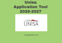 Unisa Application Tool 2026-2027