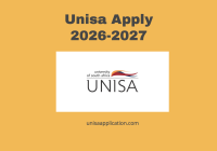 Unisa Apply 2026-2027