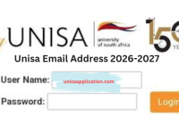 Unisa Email Address 2026-2027