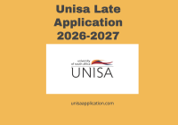 Unisa Late Application 2026-2027