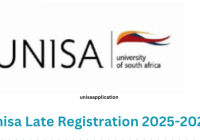 Unisa Late Registration 2025-2026