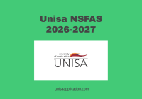 Unisa NSFAS 2026-2027
