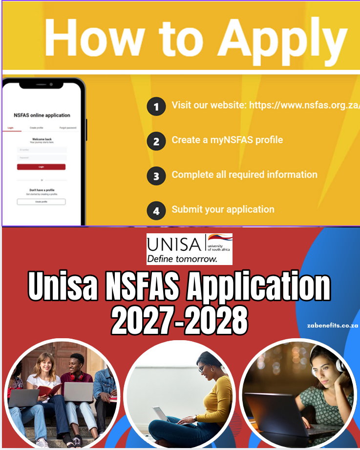 Unisa NSFAS Application 2027-2028