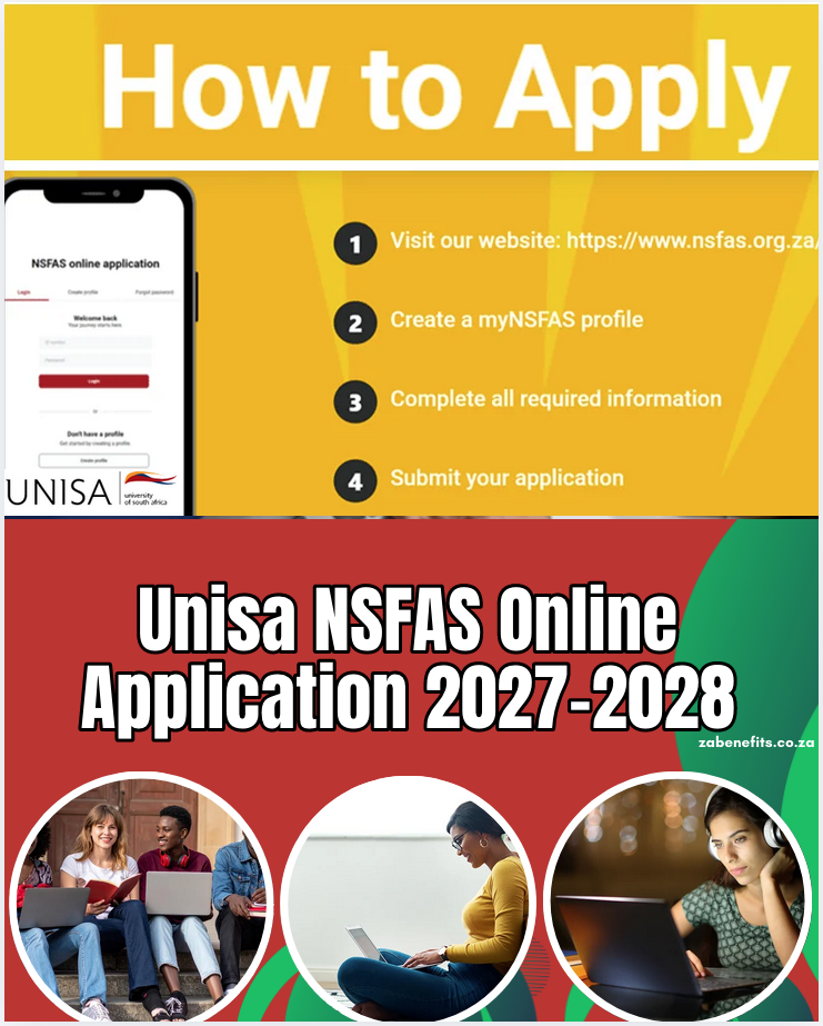 Unisa NSFAS Online Application 2027-2028