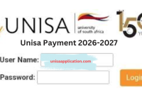 Unisa Payment 2026-2027