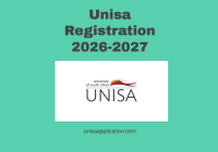 Unisa Registration 2026-2027