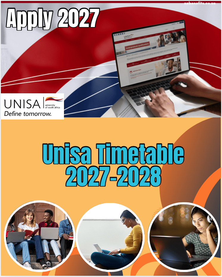 Unisa Timetable 2027-2028