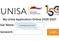 Online Unisa Application 2026-2027