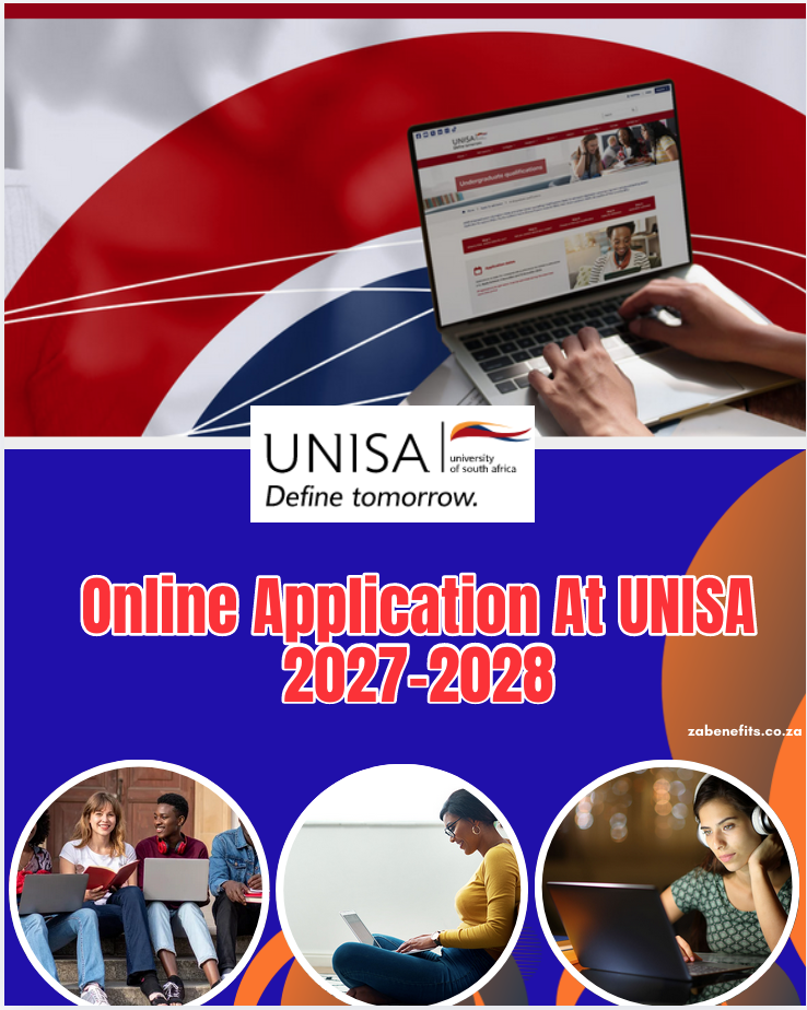 Online Application At UNISA 2027-2028