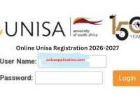 Online Unisa Registration 2026-2027