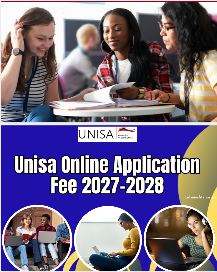 Unisa Online Application Fee 2027-2028