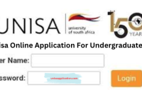 Unisa Online Application For Undergraduate 2026
