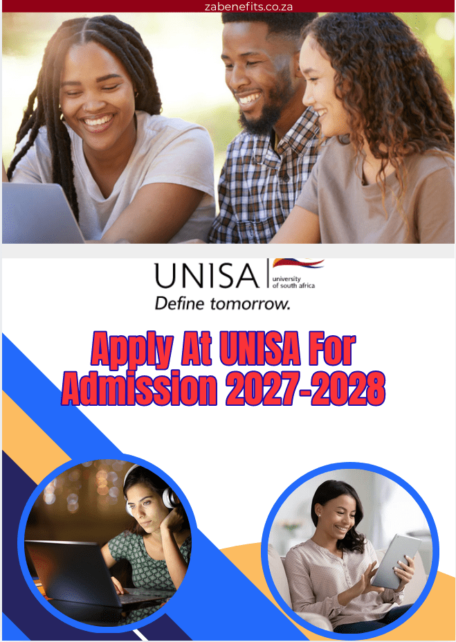 Apply At UNISA For Admission 2027-2028