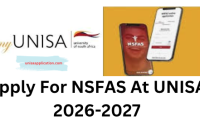 Apply For NSFAS At UNISA 2026-2027