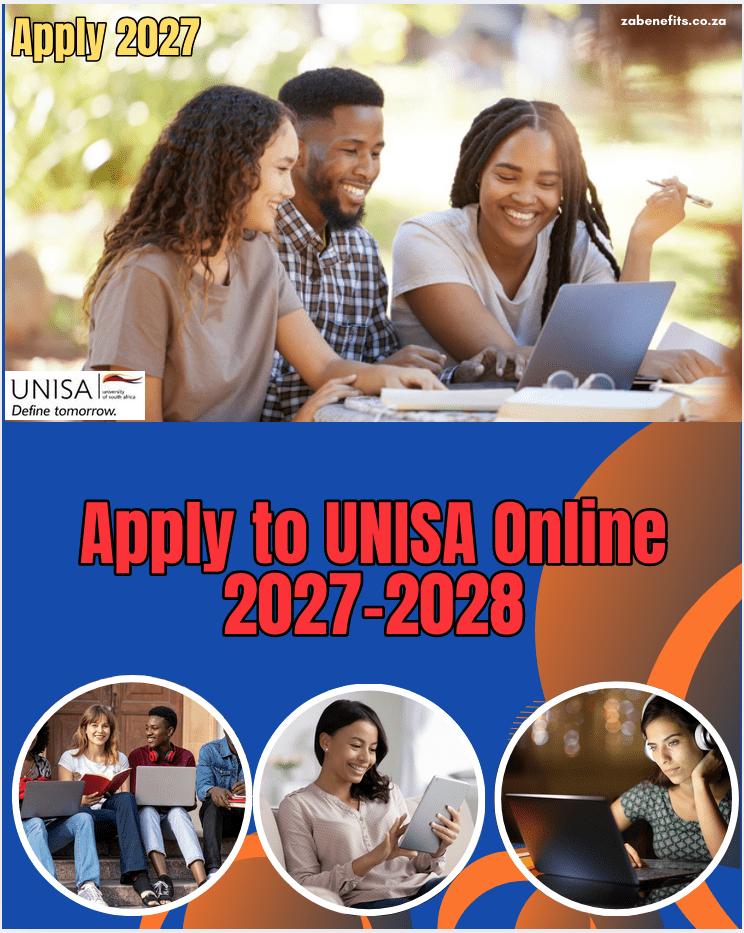 Apply to UNISA Online 2027-2028