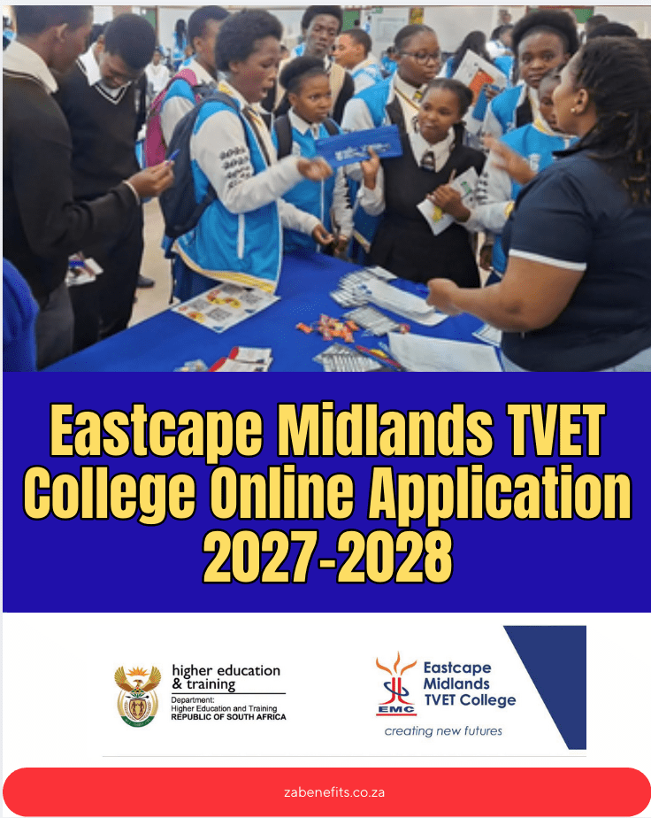 Eastcape Midlands TVET College Online Application 2027-2028