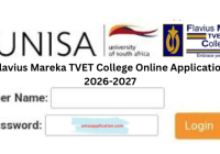 Flavius Mareka TVET College Online Application 2026-2027