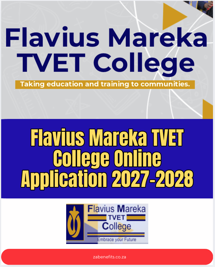 Flavius Mareka TVET College Online Application 2027-2028