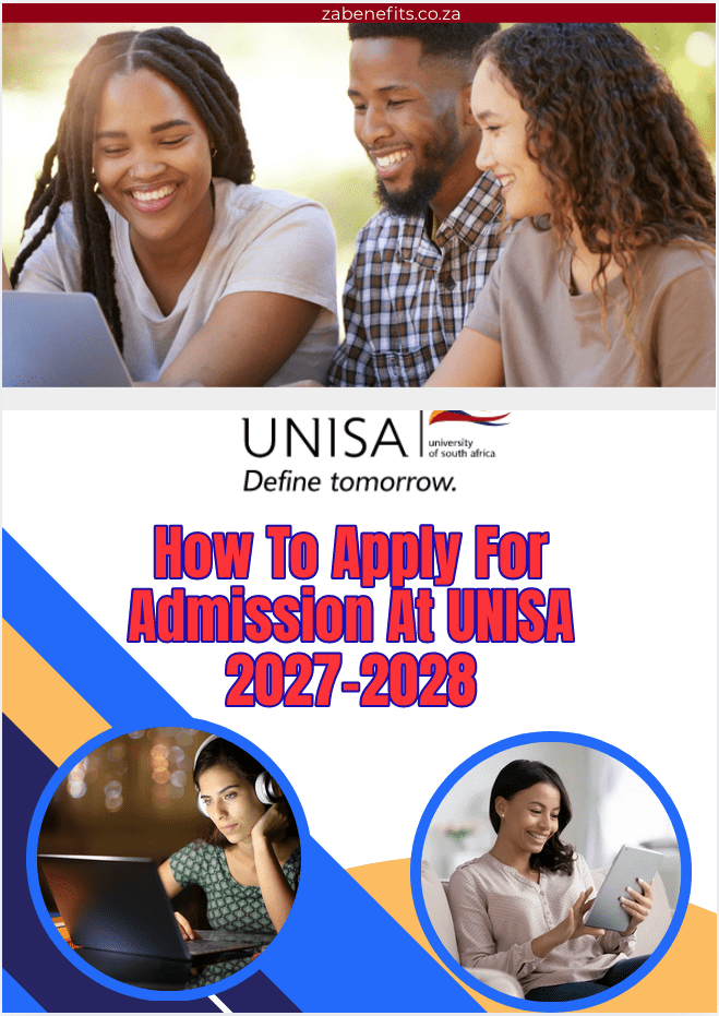 How To Apply For Admission At UNISA 2027-2028