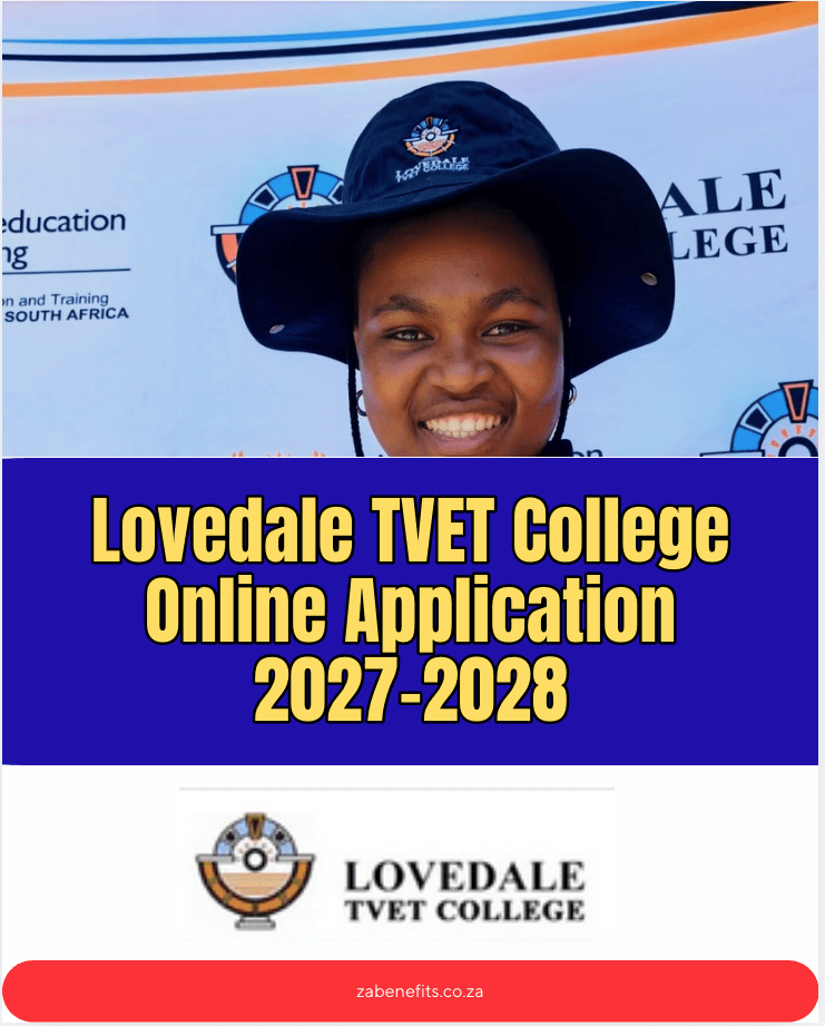 Lovedale TVET College Online Application 2027-2028