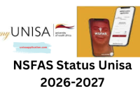 NSFAS Status Unisa 2026-2027