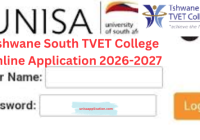 Tshwane South TVET College Online Application 2026-2027