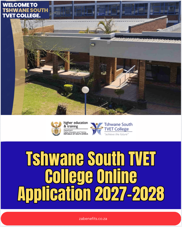 Tshwane South TVET College Online Application 2027-2028