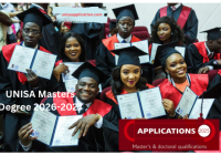 UNISA Masters Degree 2026-2027