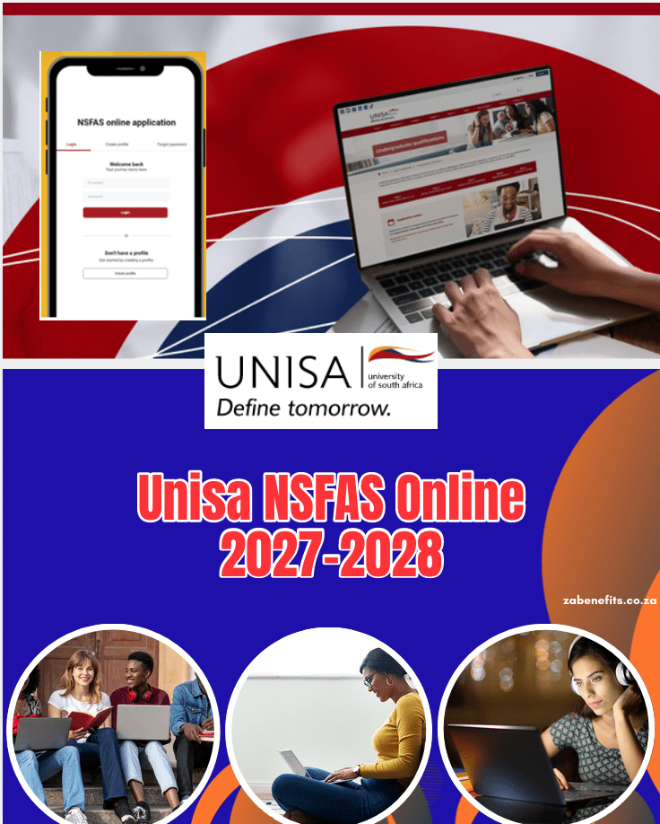 Unisa NSFAS Online 2027-2028
