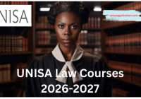UNISA Law Courses 2026-2027