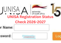 UNISA Registration Status Check 2026-2027
