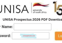 UNISA Prospectus 2026 PDF Download