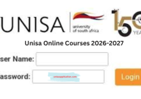 Unisa Online Courses 2026-2027