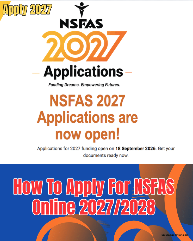 How To Apply For NSFAS Online 2027/2028