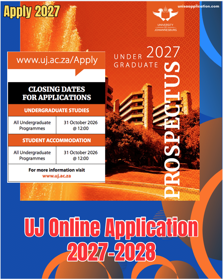 UJ Online Application 2027-2028