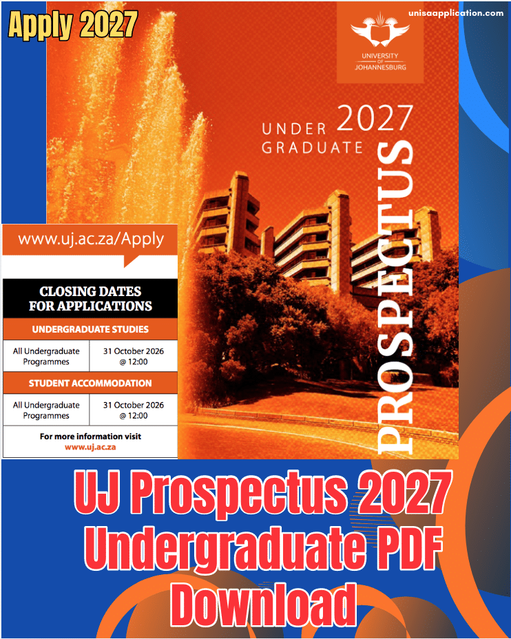 UJ Prospectus 2027 Undergraduate PDF Download