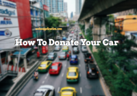 How To Donate Your Car
