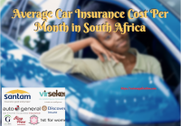 Average Car Insurance Cost Per Month in South Africa