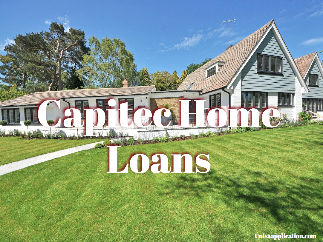 Capitec Home Loans - UNISA Application 2026
