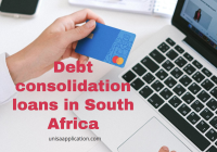 Debt consolidation loans in South Africa
