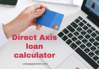 Direct Axis loan calculator