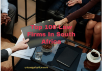 Top 100 Law Firms In South Africa